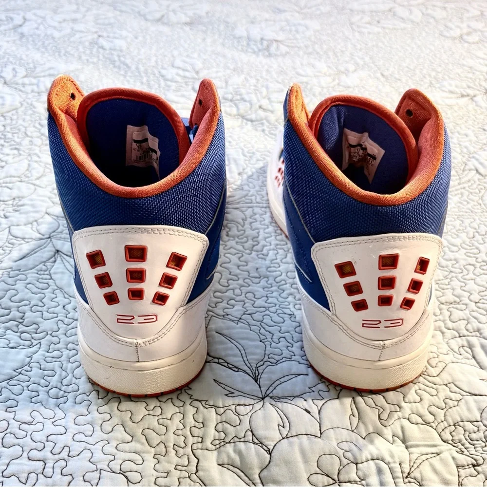 Nike Air Jordan 1 Flight 372704-408 Knicks Blue Orange Sz 13💛